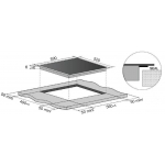 Robam 老板 9W6H40 59厘米 嵌入式雙頭電磁爐